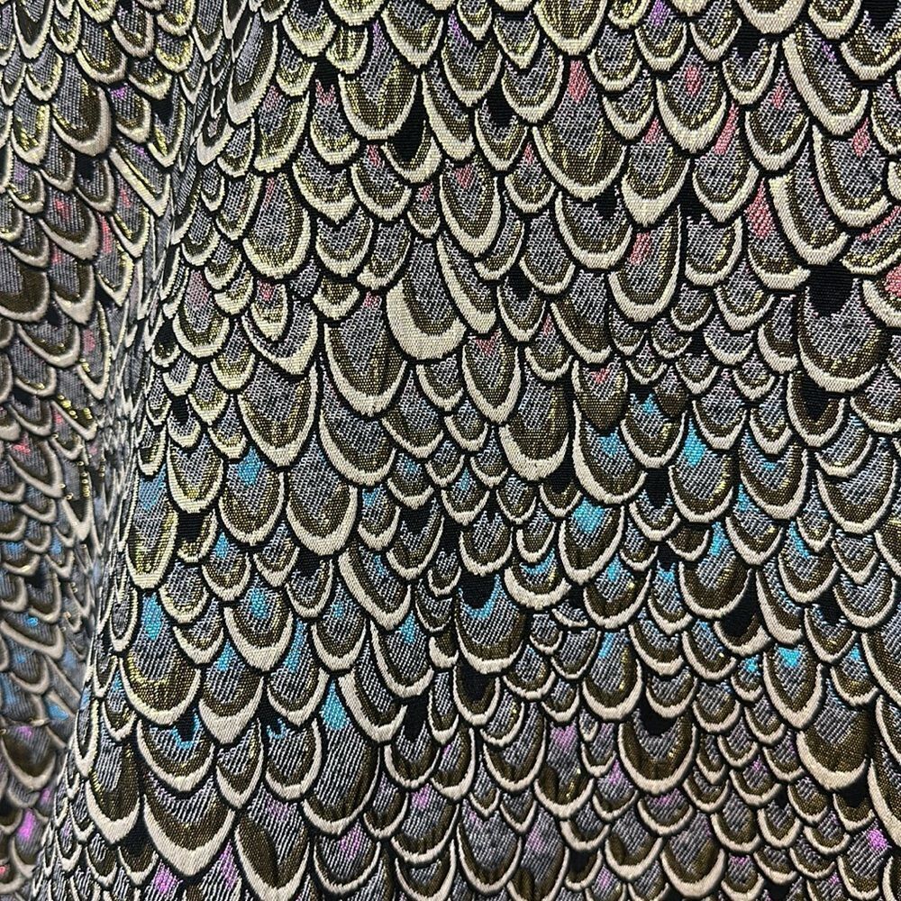 Modcloth Multicolor Scallop Pattern Top - image 2